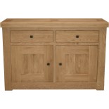 Bordeaux Oak 2 Door 2 Drawer Sideboard